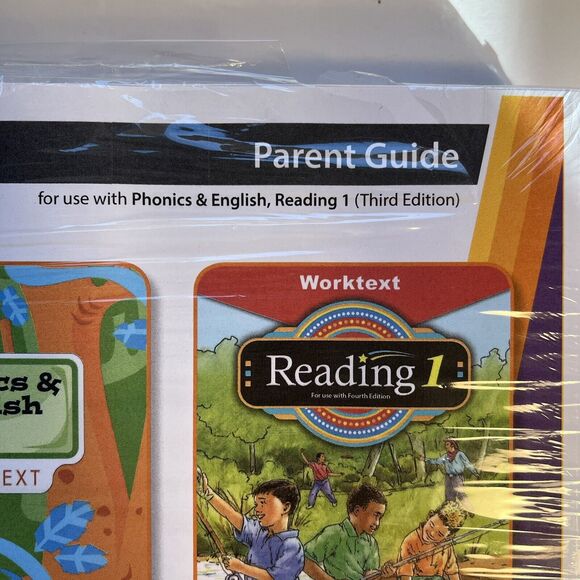 BJU Press Phonics and English Reading 1 Homeschool Parent Guide Curriculum - Picture 2 of 5